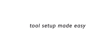 EZset - tool setup made easy